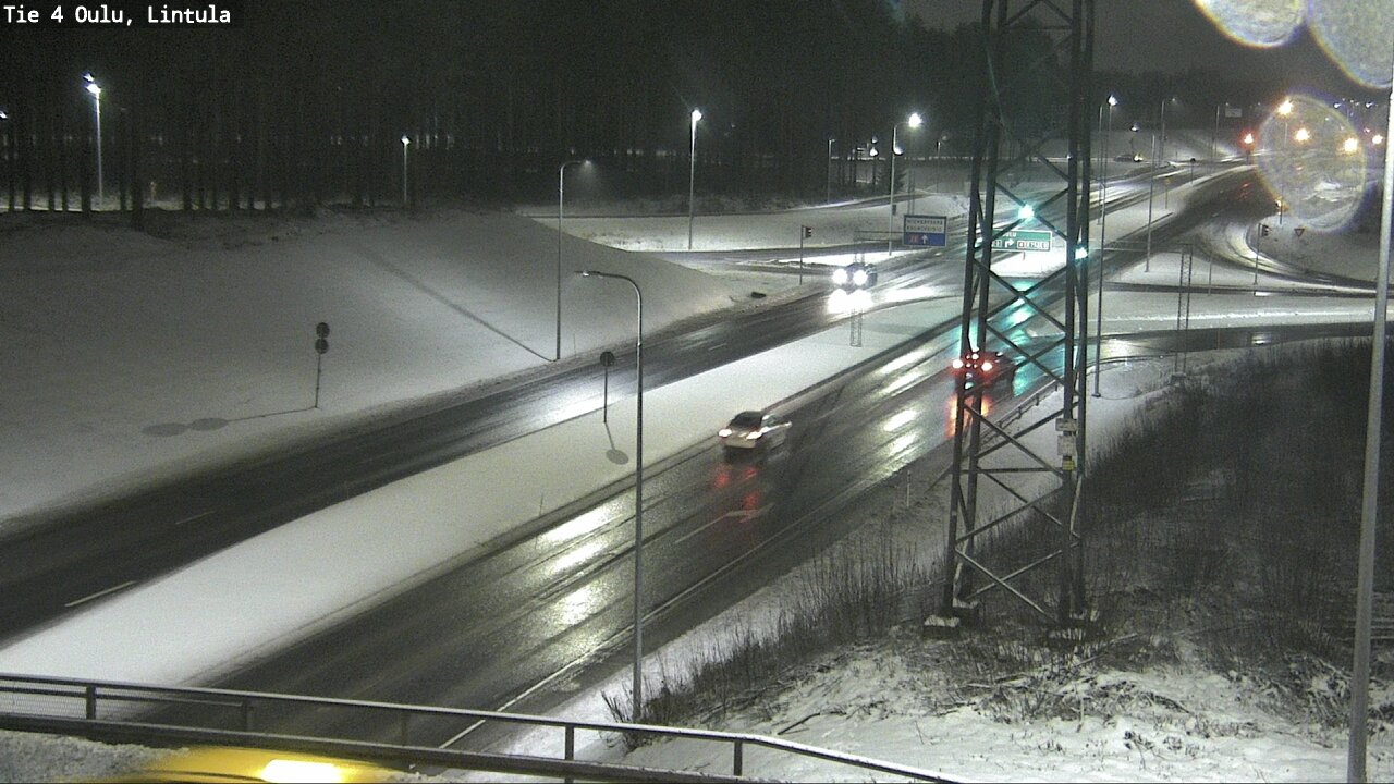 Kelikamerat Kuva Tie 4 Oulu, Lintula, Oulu, Pohjois-Pohjanmaa