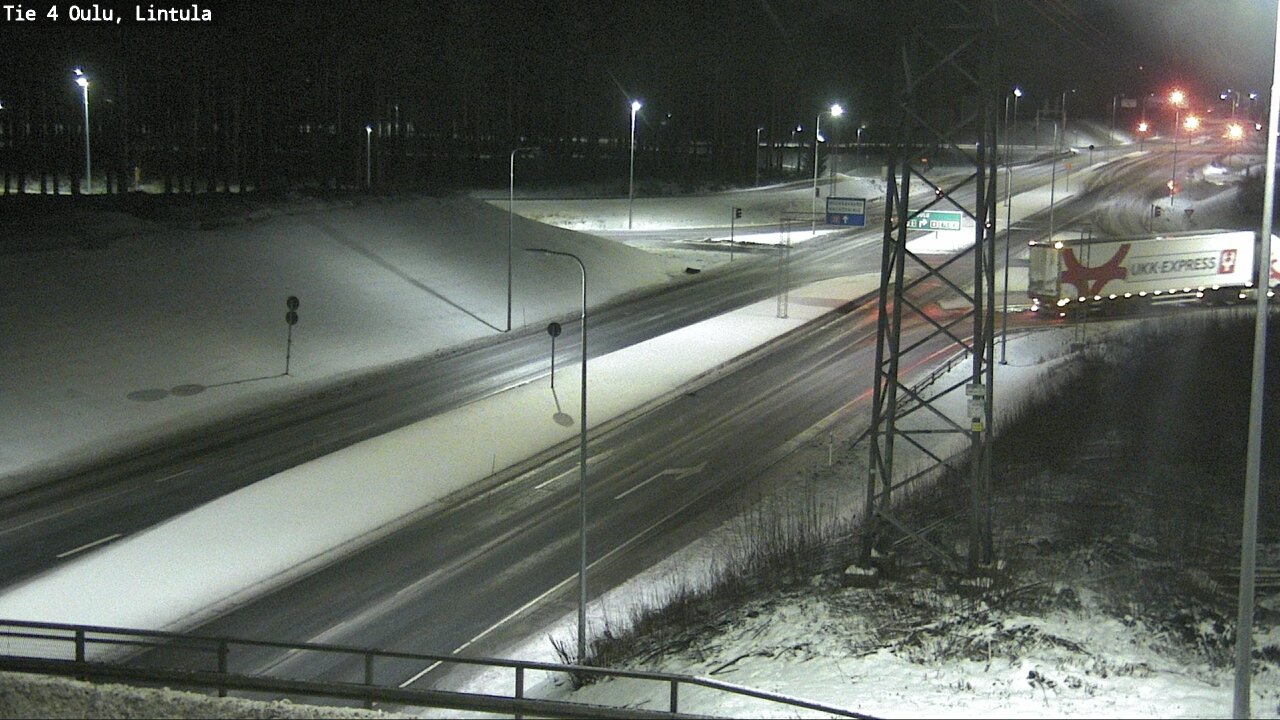 Kelikamerat Kuva Tie 4 Oulu, Lintula, Oulu, Pohjois-Pohjanmaa