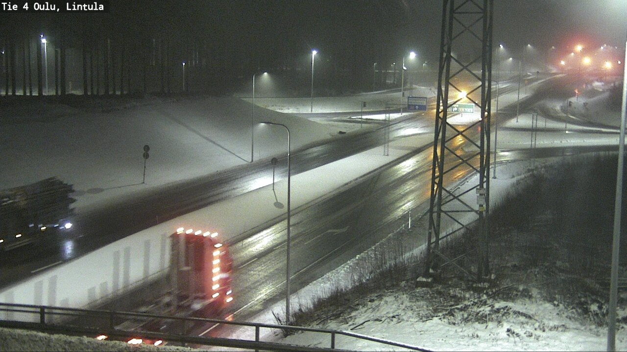 Kelikamerat Kuva Tie 4 Oulu, Lintula, Oulu, Pohjois-Pohjanmaa