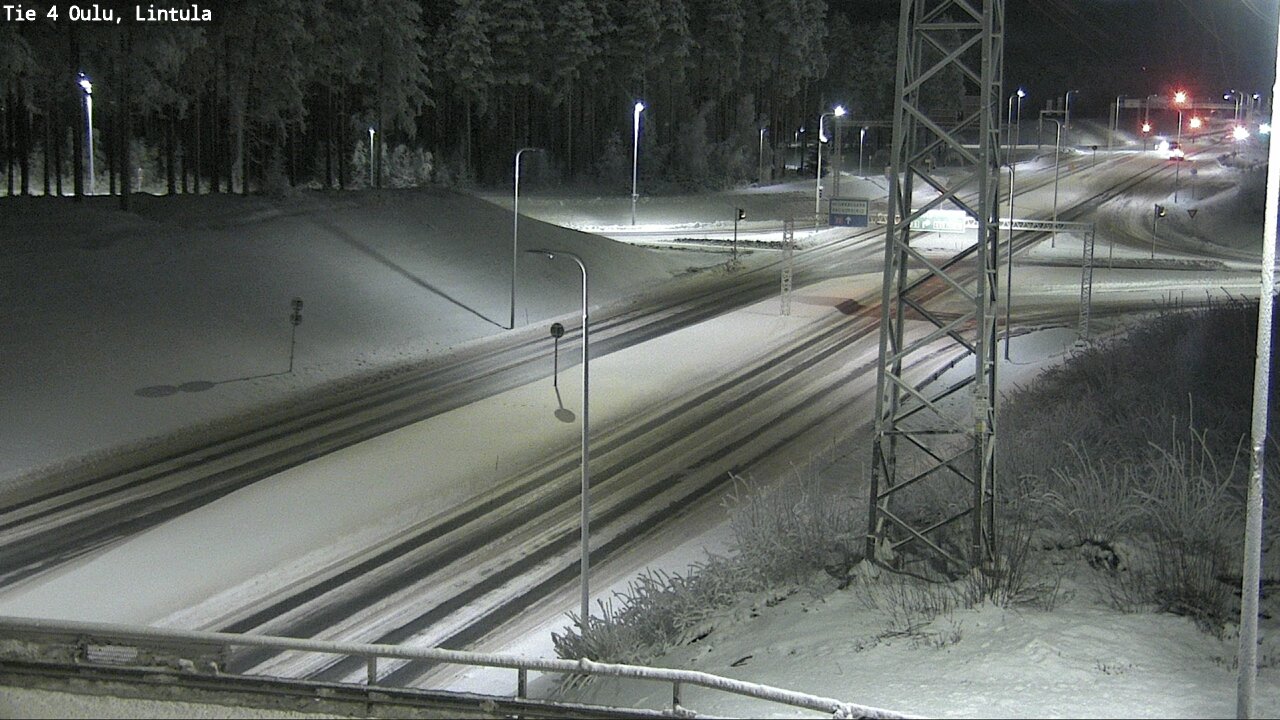 Kelikamerat Kuva Tie 4 Oulu, Lintula, Oulu, Pohjois-Pohjanmaa