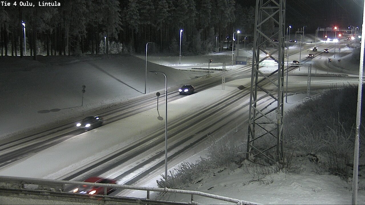 Kelikamerat Kuva Tie 4 Oulu, Lintula, Oulu, Pohjois-Pohjanmaa