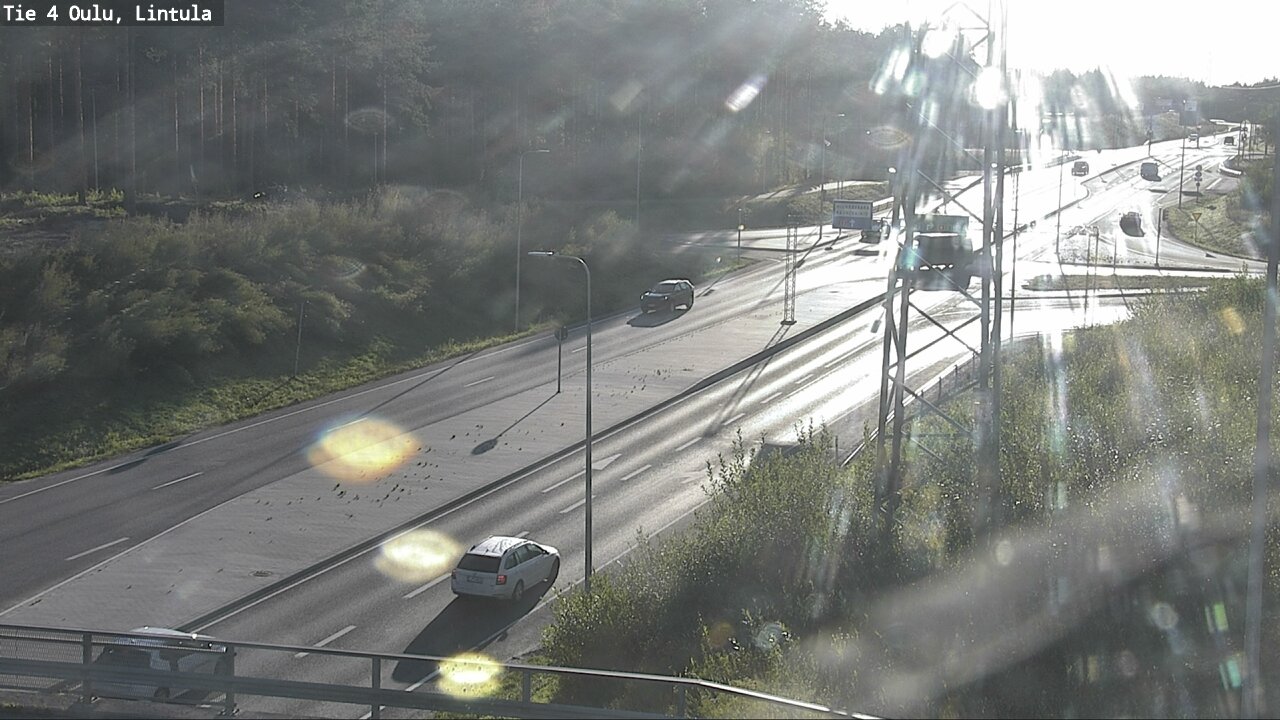 Weather Camera Image Road 4 Oulu, Lintula, Oulu, Pohjois-Pohjanmaa