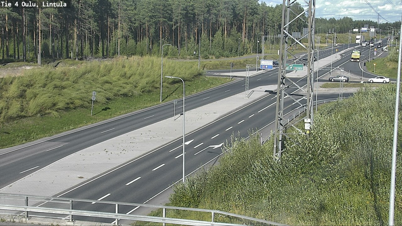 Kelikamerat Kuva Tie 4 Oulu, Lintula, Oulu, Pohjois-Pohjanmaa
