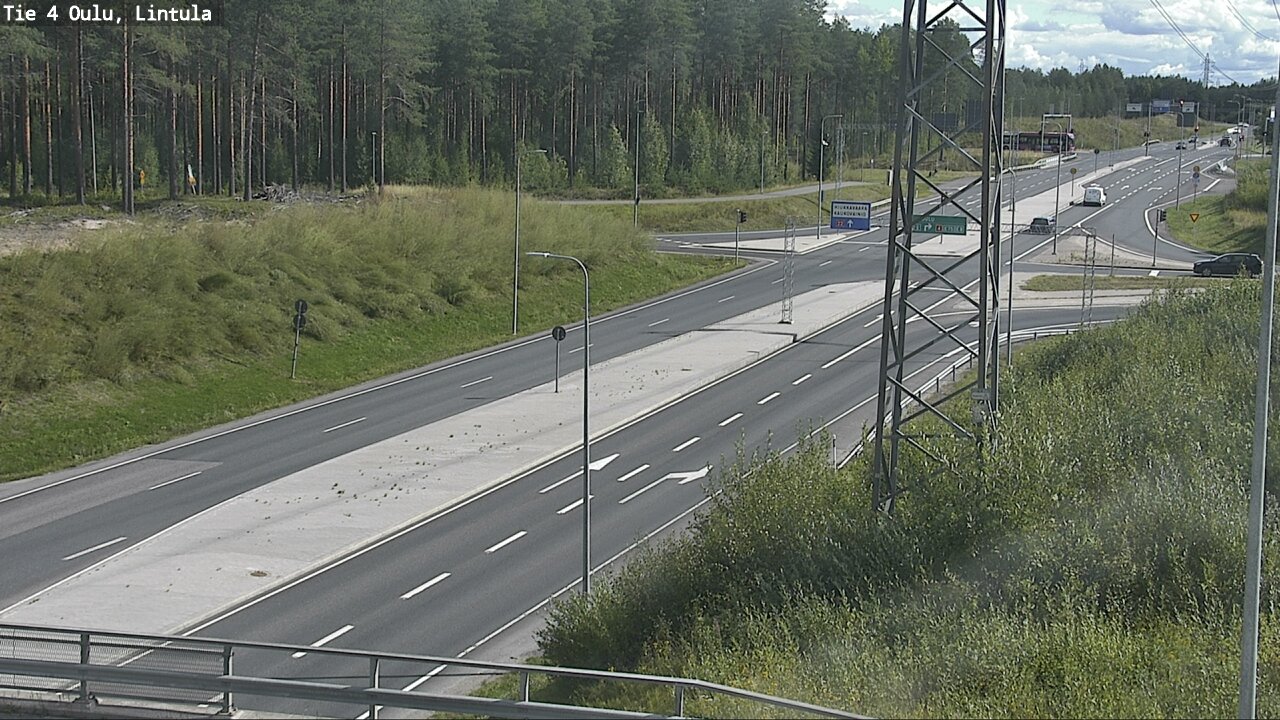 Kelikamerat Kuva Tie 4 Oulu, Lintula, Oulu, Pohjois-Pohjanmaa