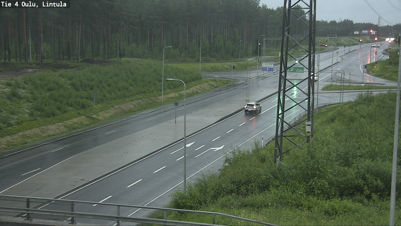 Kelikamerat Kuva Tie 4 Oulu, Lintula, Oulu, Pohjois-Pohjanmaa