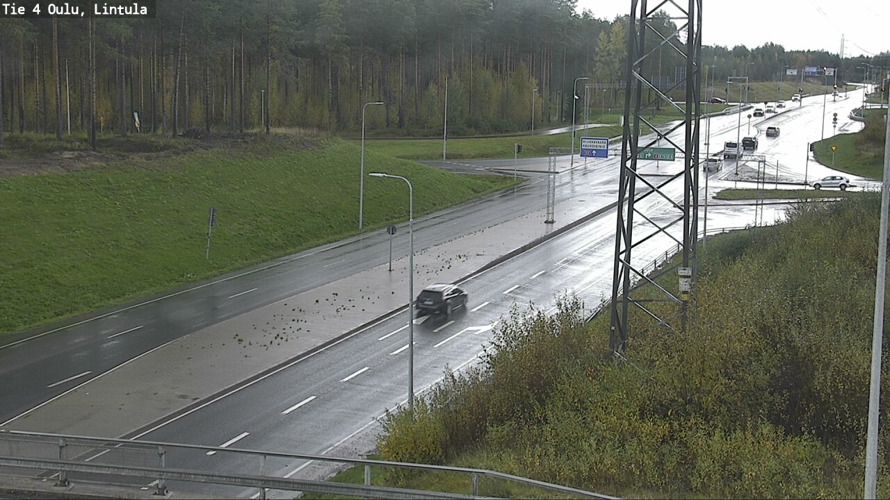 Kelikamerat Kuva Tie 4 Oulu, Lintula, Oulu, Pohjois-Pohjanmaa