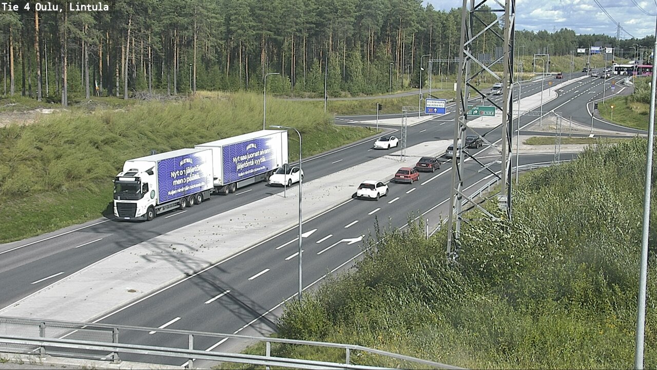 Kelikamerat Kuva Tie 4 Oulu, Lintula, Oulu, Pohjois-Pohjanmaa