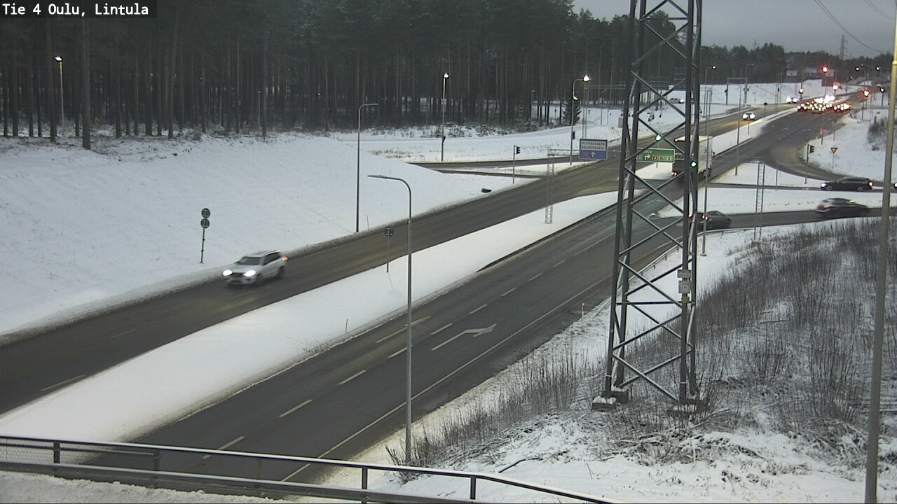 Kelikamerat Kuva Tie 4 Oulu, Lintula, Oulu, Pohjois-Pohjanmaa