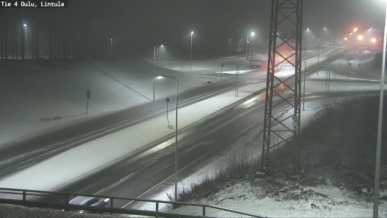 Kelikamerat Kuva Tie 4 Oulu, Lintula, Oulu, Pohjois-Pohjanmaa