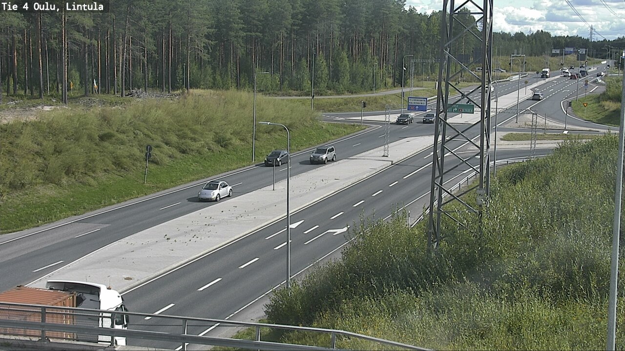 Kelikamerat Kuva Tie 4 Oulu, Lintula, Oulu, Pohjois-Pohjanmaa