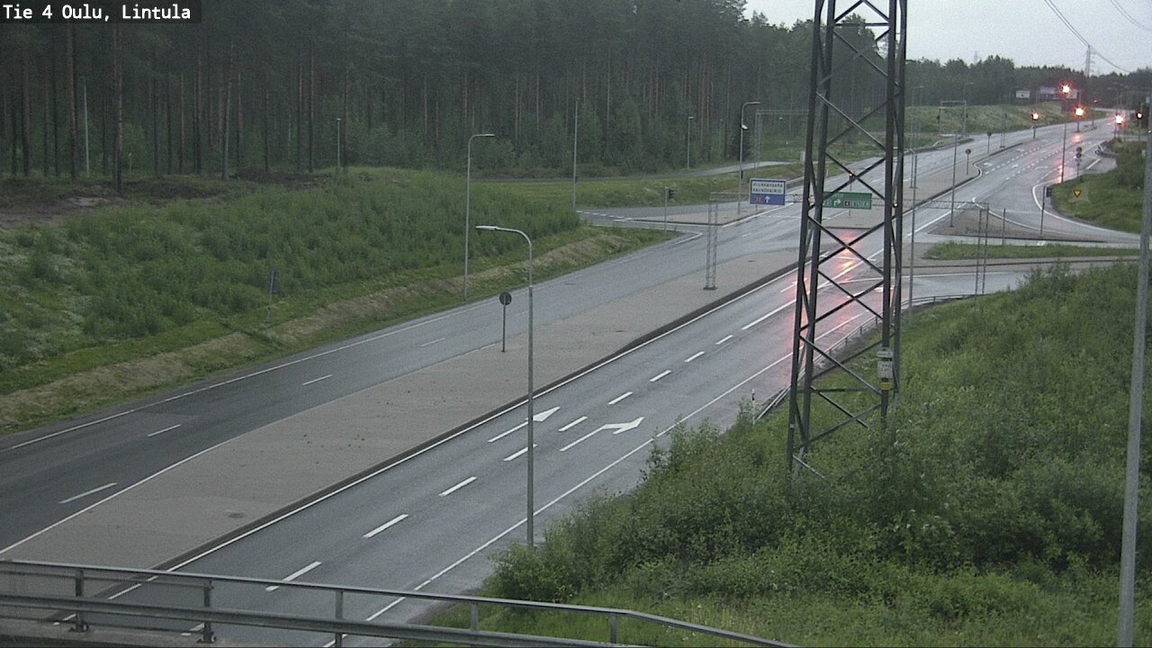 Kelikamerat Kuva Tie 4 Oulu, Lintula, Oulu, Pohjois-Pohjanmaa