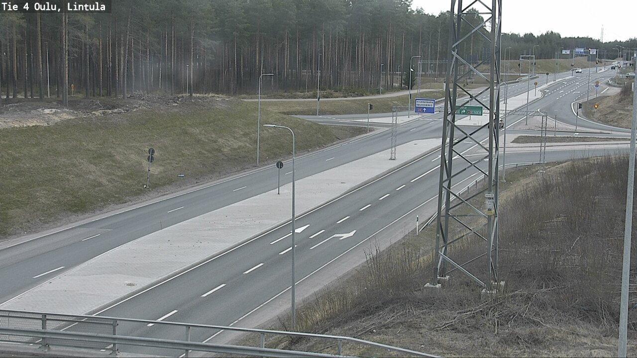 Kelikamerat Kuva Tie 4 Oulu, Lintula, Oulu, Pohjois-Pohjanmaa