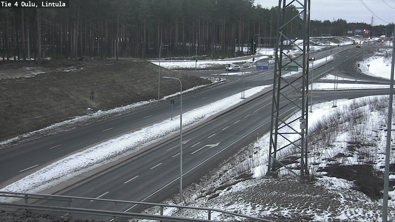 Kelikamerat Kuva Tie 4 Oulu, Lintula, Oulu, Pohjois-Pohjanmaa