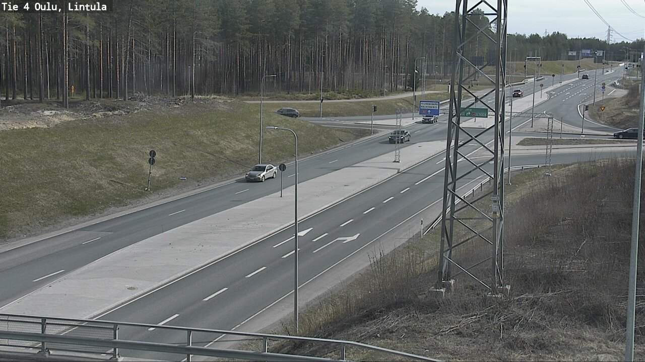 Kelikamerat Kuva Tie 4 Oulu, Lintula, Oulu, Pohjois-Pohjanmaa