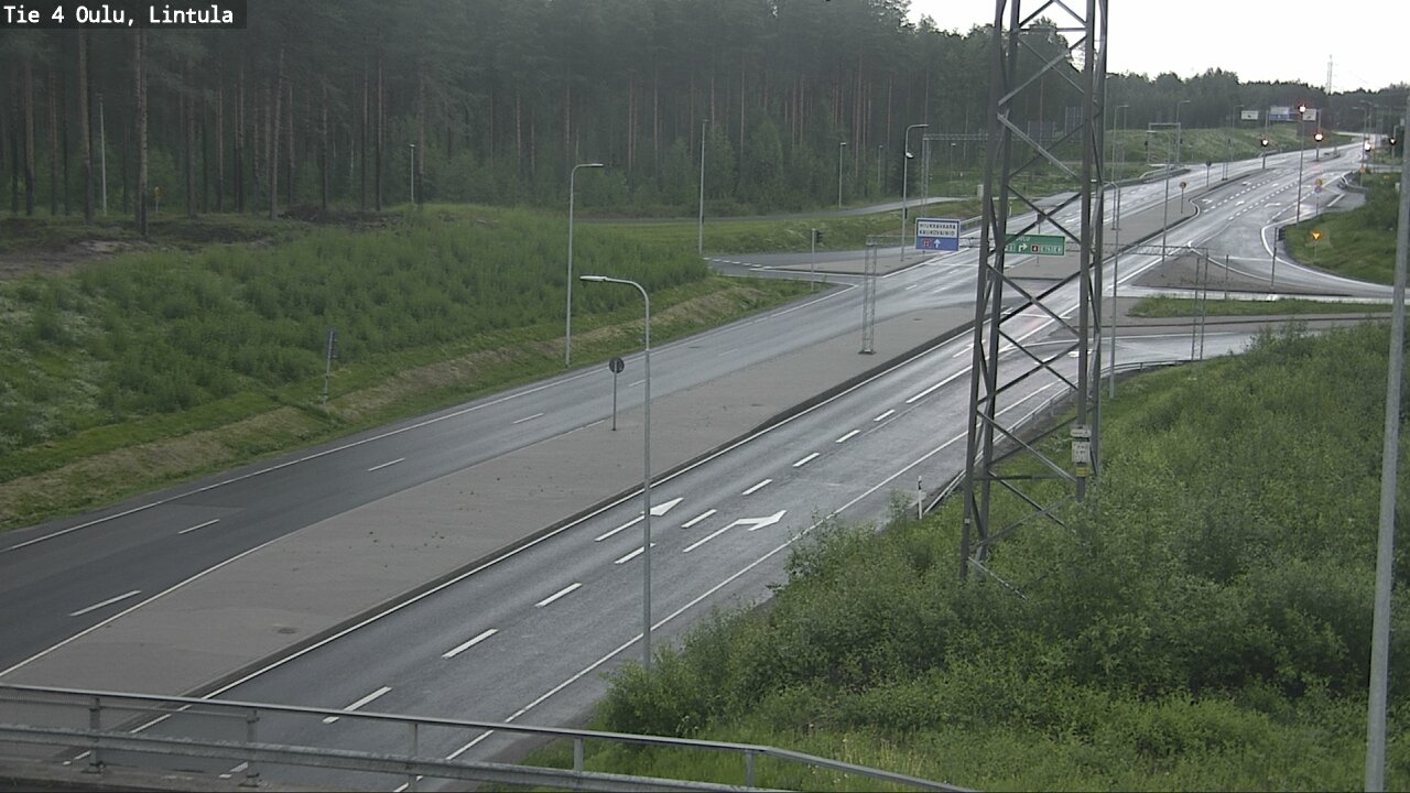 Kelikamerat Kuva Tie 4 Oulu, Lintula, Oulu, Pohjois-Pohjanmaa