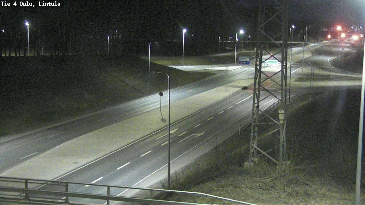 Kelikamerat Kuva Tie 4 Oulu, Lintula, Oulu, Pohjois-Pohjanmaa