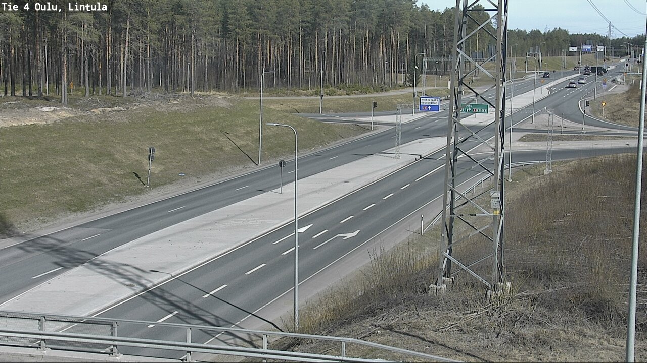 Kelikamerat Kuva Tie 4 Oulu, Lintula, Oulu, Pohjois-Pohjanmaa