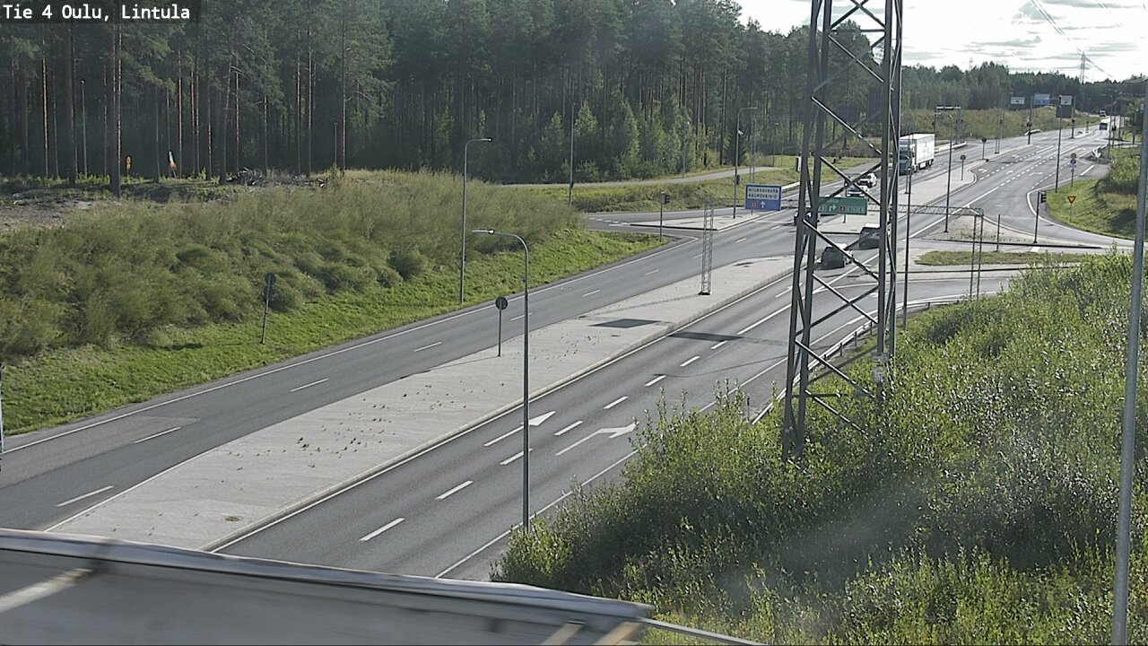 Kelikamerat Kuva Tie 4 Oulu, Lintula, Oulu, Pohjois-Pohjanmaa