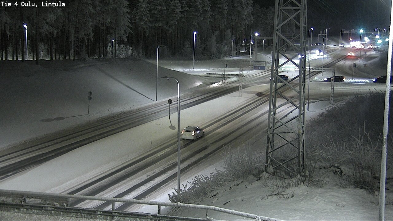 Kelikamerat Kuva Tie 4 Oulu, Lintula, Oulu, Pohjois-Pohjanmaa