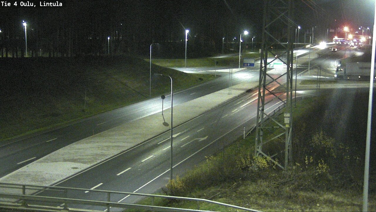 Kelikamerat Kuva Tie 4 Oulu, Lintula, Oulu, Pohjois-Pohjanmaa