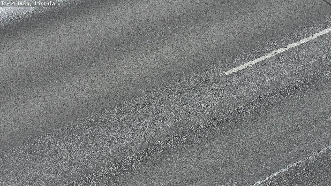 Weather Camera Image Väg 4 Uleåborg, Lintula, Oulu, Pohjois-Pohjanmaa