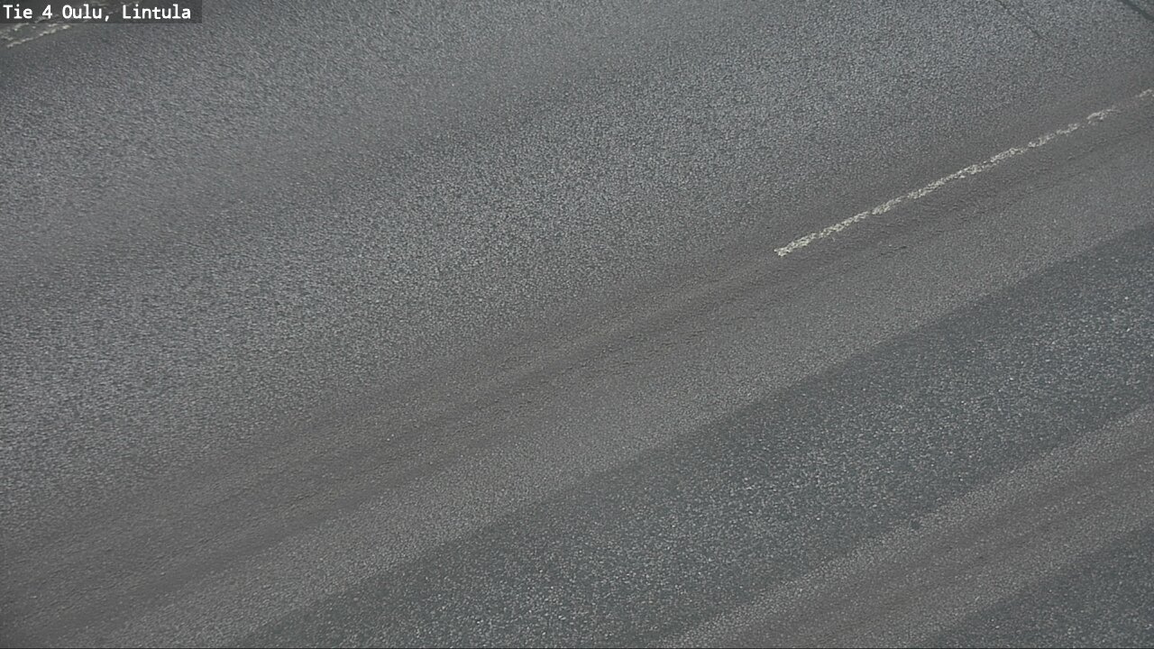 Weather Camera Image Väg 4 Uleåborg, Lintula, Oulu, Pohjois-Pohjanmaa