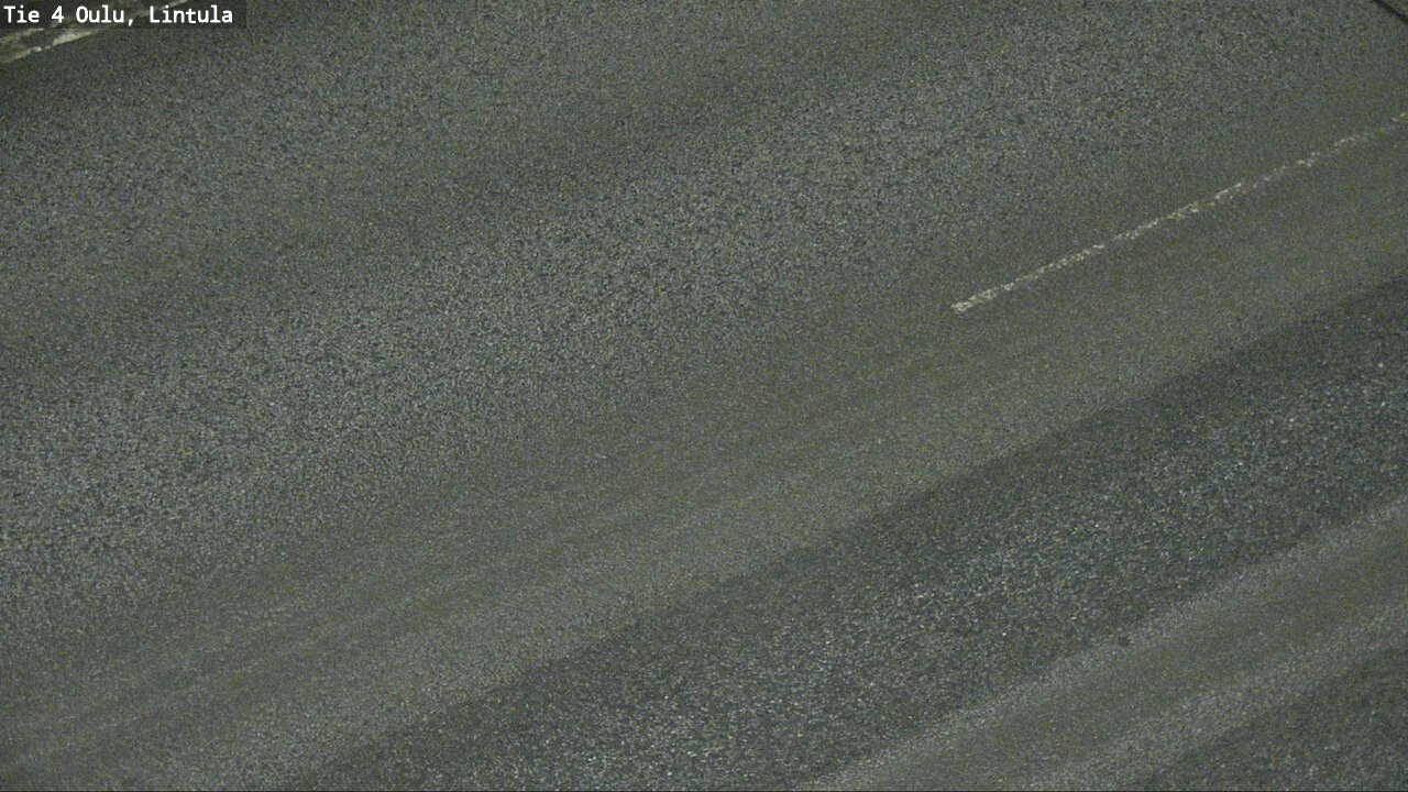 Weather Camera Image Väg 4 Uleåborg, Lintula, Oulu, Pohjois-Pohjanmaa