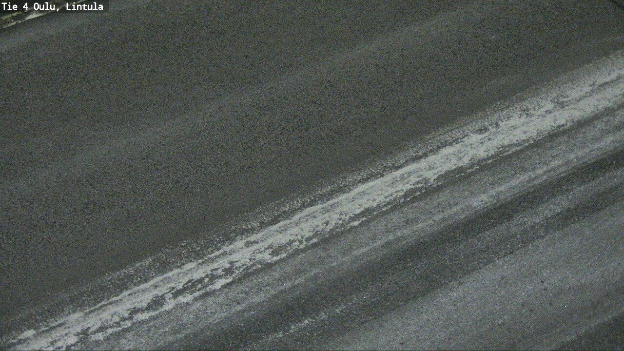 Weather Camera Image Väg 4 Uleåborg, Lintula, Oulu, Pohjois-Pohjanmaa