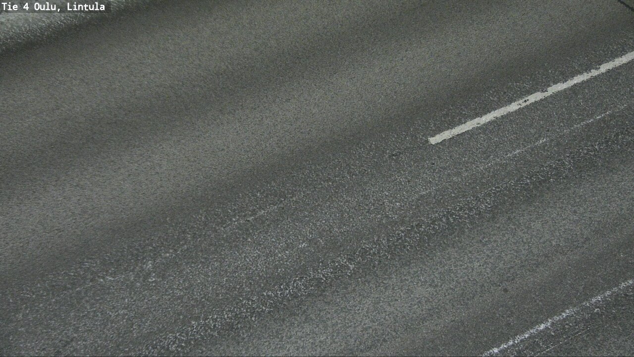Weather Camera Image Väg 4 Uleåborg, Lintula, Oulu, Pohjois-Pohjanmaa