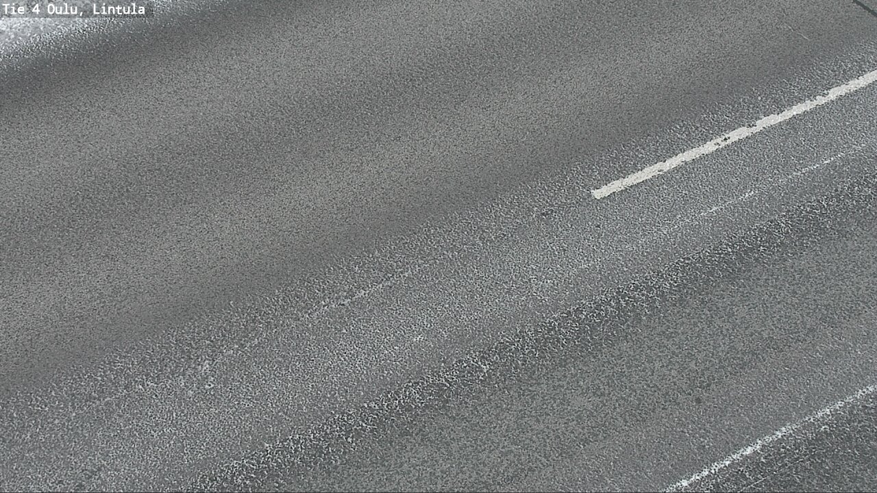 Weather Camera Image Väg 4 Uleåborg, Lintula, Oulu, Pohjois-Pohjanmaa
