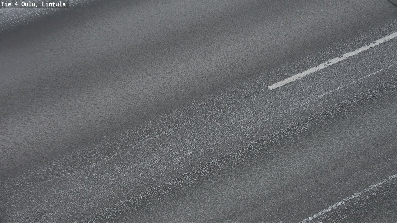 Weather Camera Image Väg 4 Uleåborg, Lintula, Oulu, Pohjois-Pohjanmaa