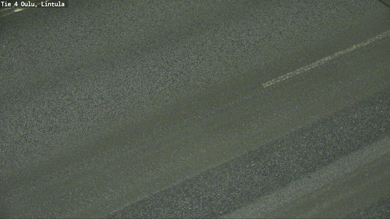 Weather Camera Image Väg 4 Uleåborg, Lintula, Oulu, Pohjois-Pohjanmaa