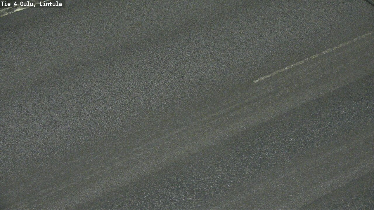 Weather Camera Image Väg 4 Uleåborg, Lintula, Oulu, Pohjois-Pohjanmaa