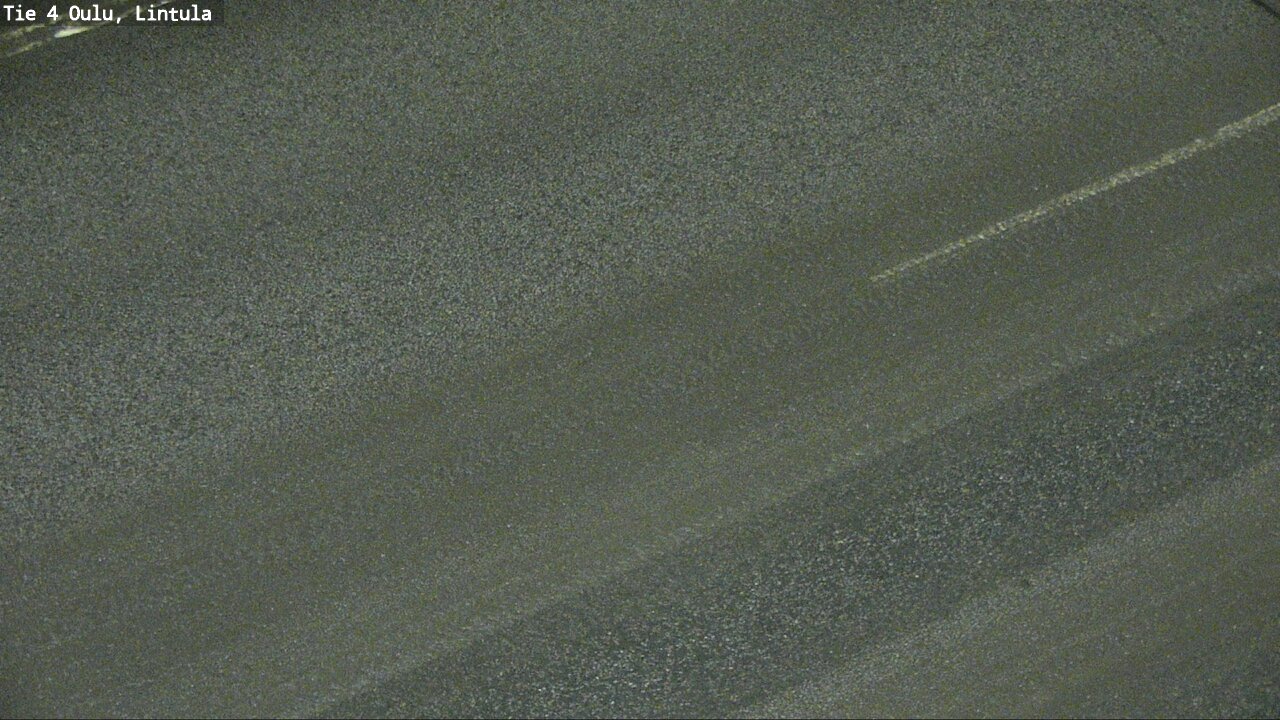 Weather Camera Image Väg 4 Uleåborg, Lintula, Oulu, Pohjois-Pohjanmaa