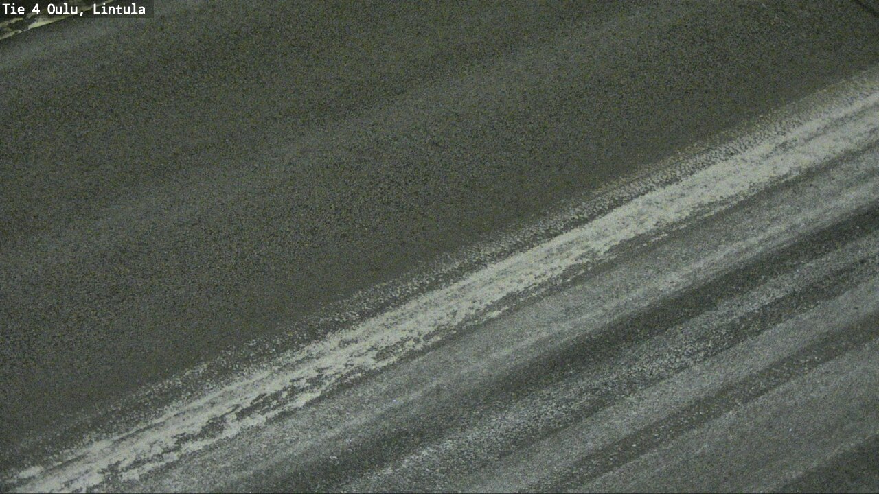 Weather Camera Image Väg 4 Uleåborg, Lintula, Oulu, Pohjois-Pohjanmaa