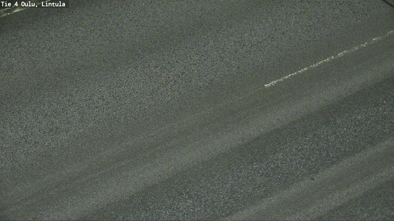 Weather Camera Image Väg 4 Uleåborg, Lintula, Oulu, Pohjois-Pohjanmaa