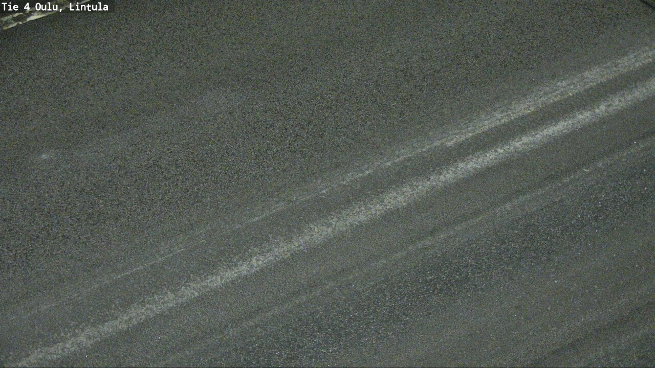 Weather Camera Image Väg 4 Uleåborg, Lintula, Oulu, Pohjois-Pohjanmaa