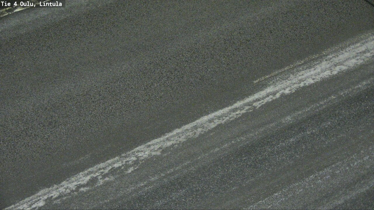 Weather Camera Image Väg 4 Uleåborg, Lintula, Oulu, Pohjois-Pohjanmaa