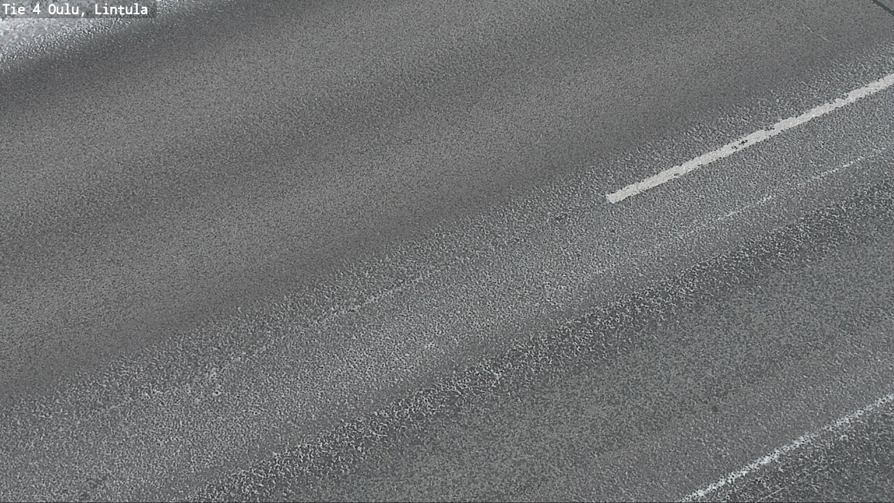 Weather Camera Image Väg 4 Uleåborg, Lintula, Oulu, Pohjois-Pohjanmaa