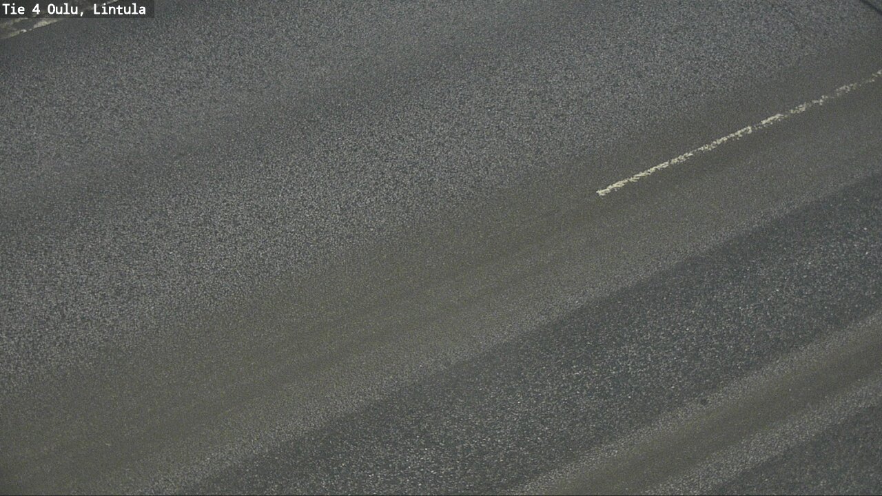 Weather Camera Image Väg 4 Uleåborg, Lintula, Oulu, Pohjois-Pohjanmaa
