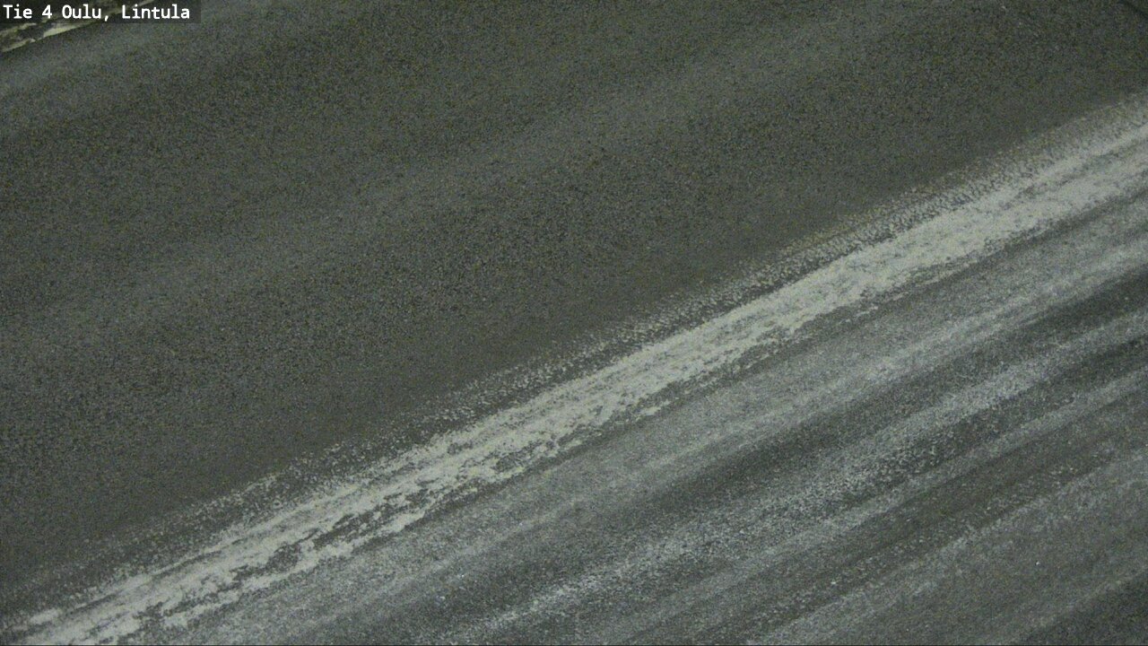 Weather Camera Image Väg 4 Uleåborg, Lintula, Oulu, Pohjois-Pohjanmaa