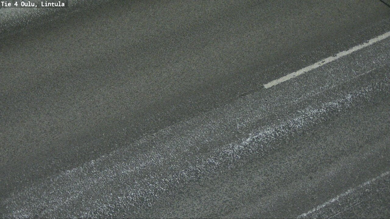 Weather Camera Image Väg 4 Uleåborg, Lintula, Oulu, Pohjois-Pohjanmaa