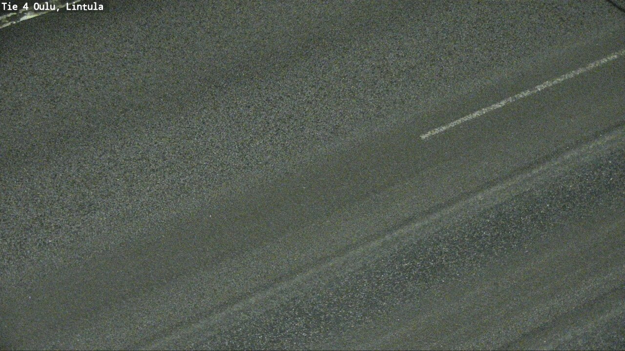 Weather Camera Image Väg 4 Uleåborg, Lintula, Oulu, Pohjois-Pohjanmaa