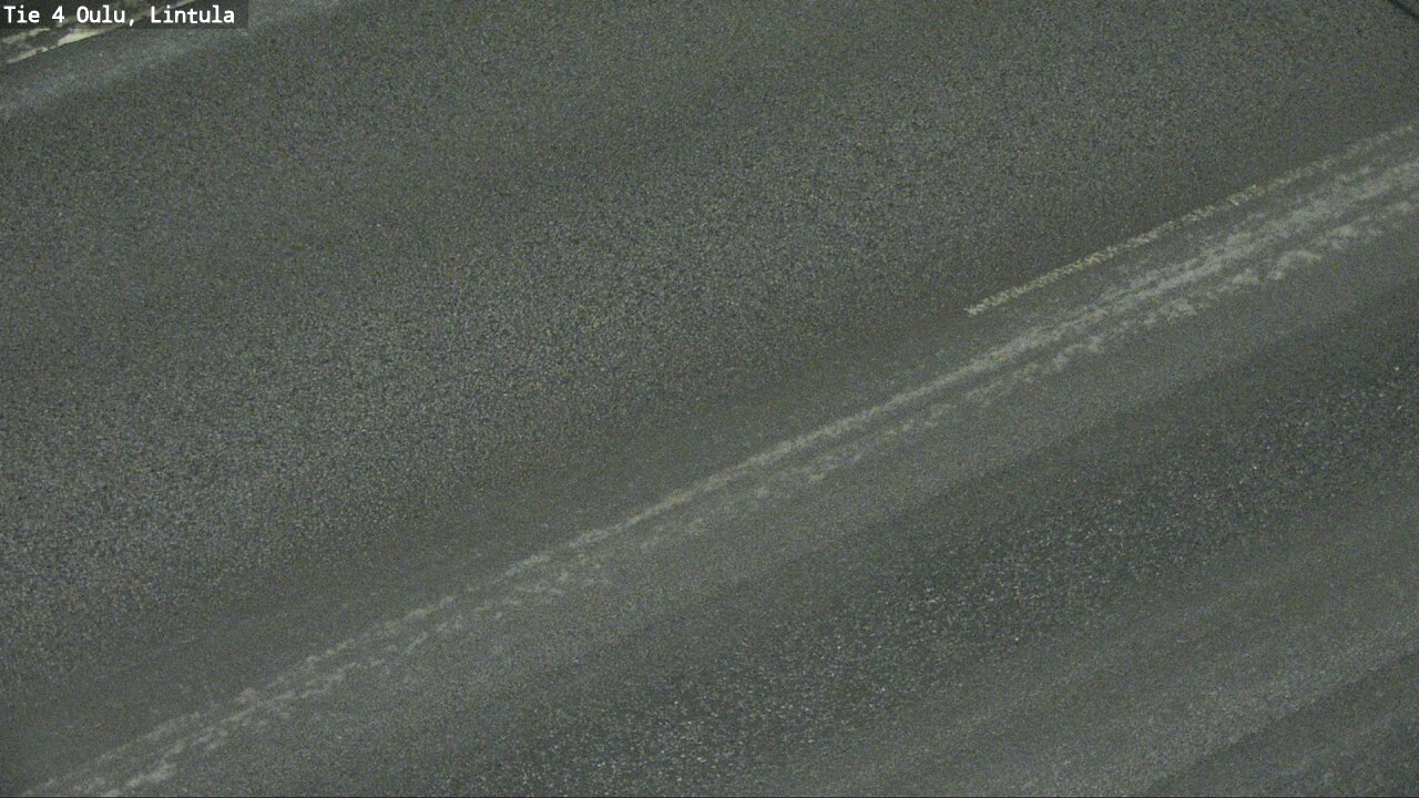 Weather Camera Image Väg 4 Uleåborg, Lintula, Oulu, Pohjois-Pohjanmaa