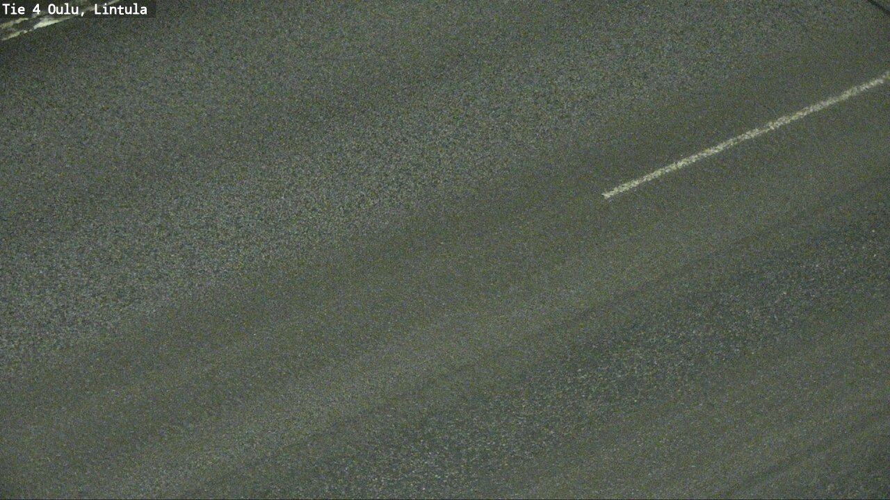 Weather Camera Image Väg 4 Uleåborg, Lintula, Oulu, Pohjois-Pohjanmaa