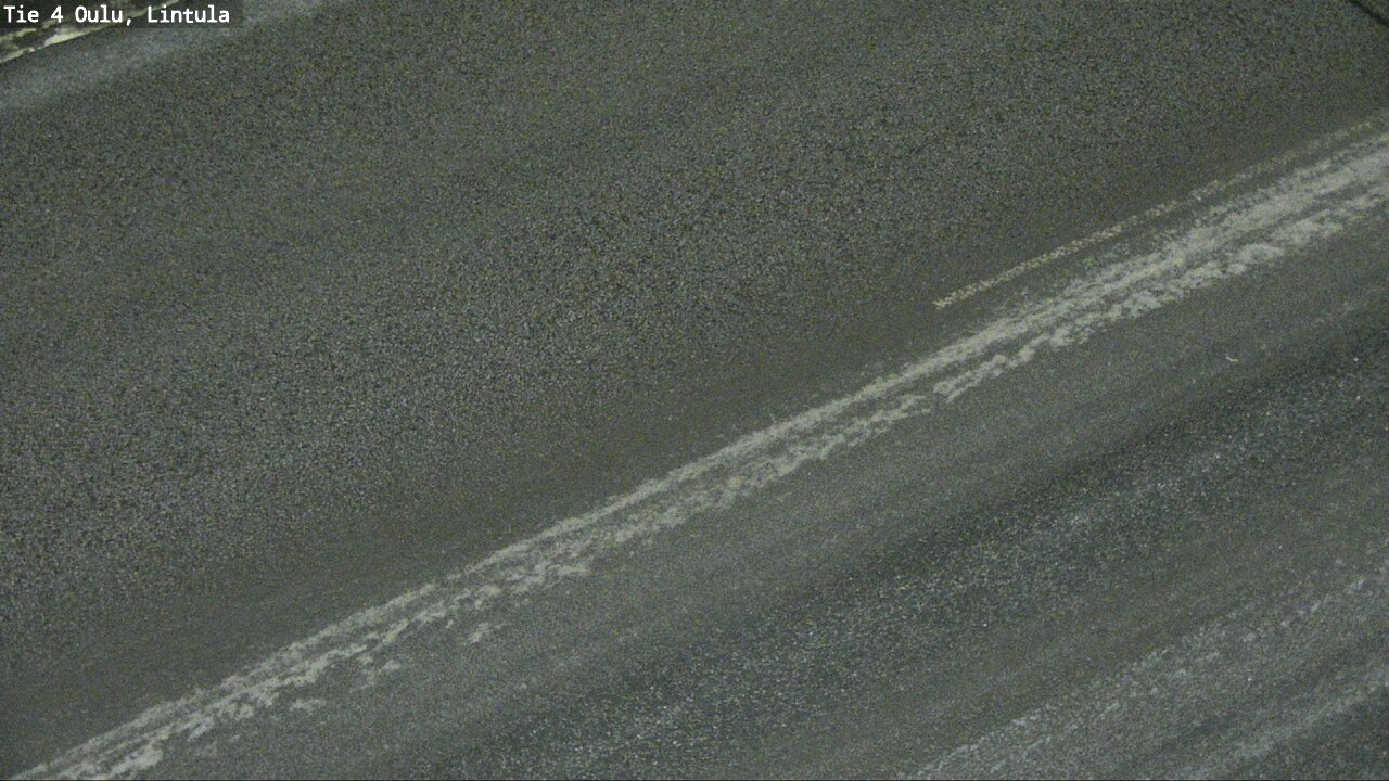 Weather Camera Image Väg 4 Uleåborg, Lintula, Oulu, Pohjois-Pohjanmaa