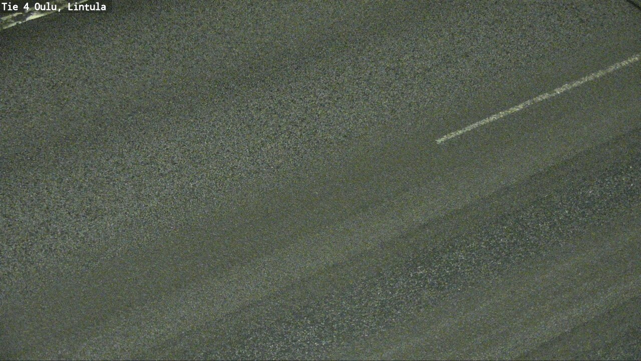 Weather Camera Image Väg 4 Uleåborg, Lintula, Oulu, Pohjois-Pohjanmaa