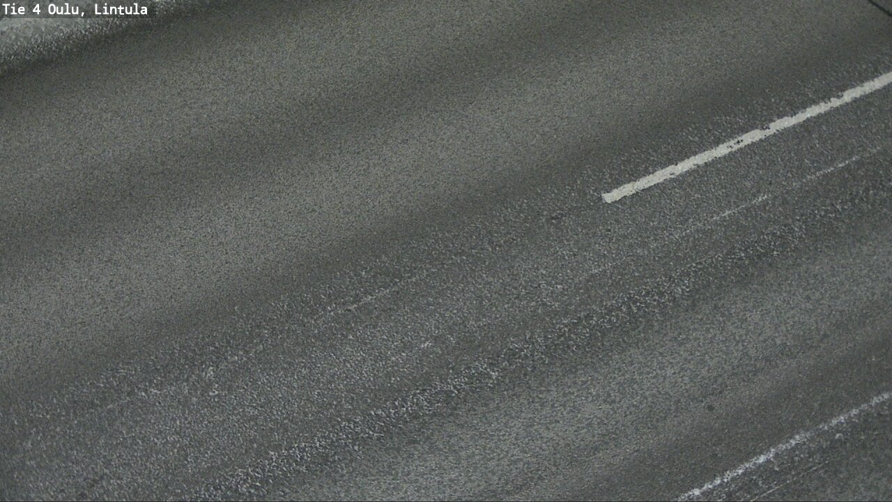 Weather Camera Image Väg 4 Uleåborg, Lintula, Oulu, Pohjois-Pohjanmaa