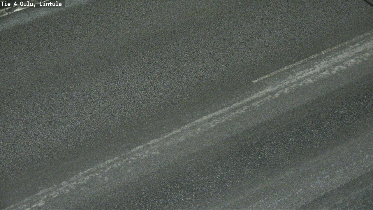 Weather Camera Image Väg 4 Uleåborg, Lintula, Oulu, Pohjois-Pohjanmaa