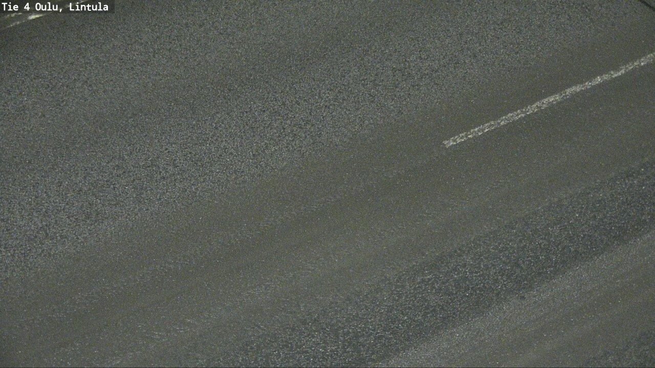 Weather Camera Image Väg 4 Uleåborg, Lintula, Oulu, Pohjois-Pohjanmaa
